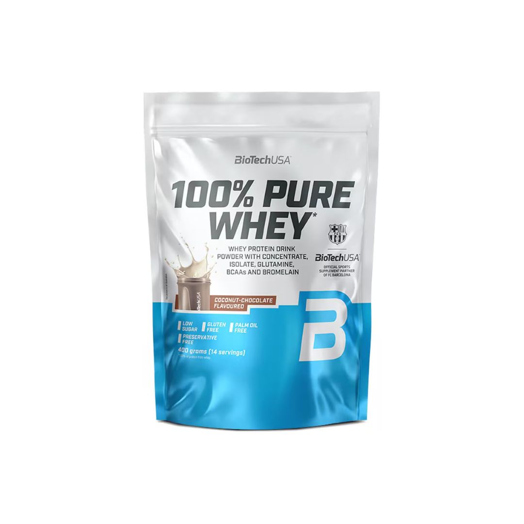 BioTechUSA 100% Pure Whey 400g – Evercastle Nutrition