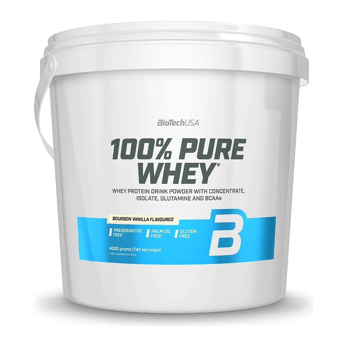 BioTechUSA 100% Pure Whey 4000g – Evercastle Nutrition