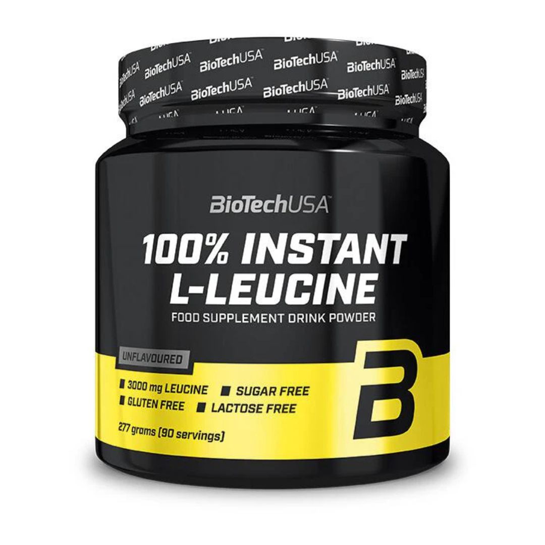 BioTechUSA 100% Instant L Leucine 277g – Evercastle Nutrition