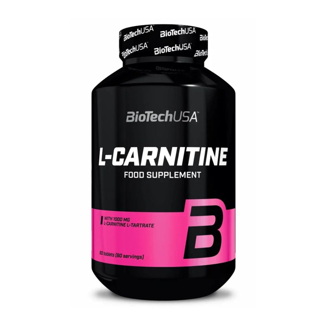 BioTechUSA L Carnitin 1000mg 60 Tabletten – Evercastle Nutrition