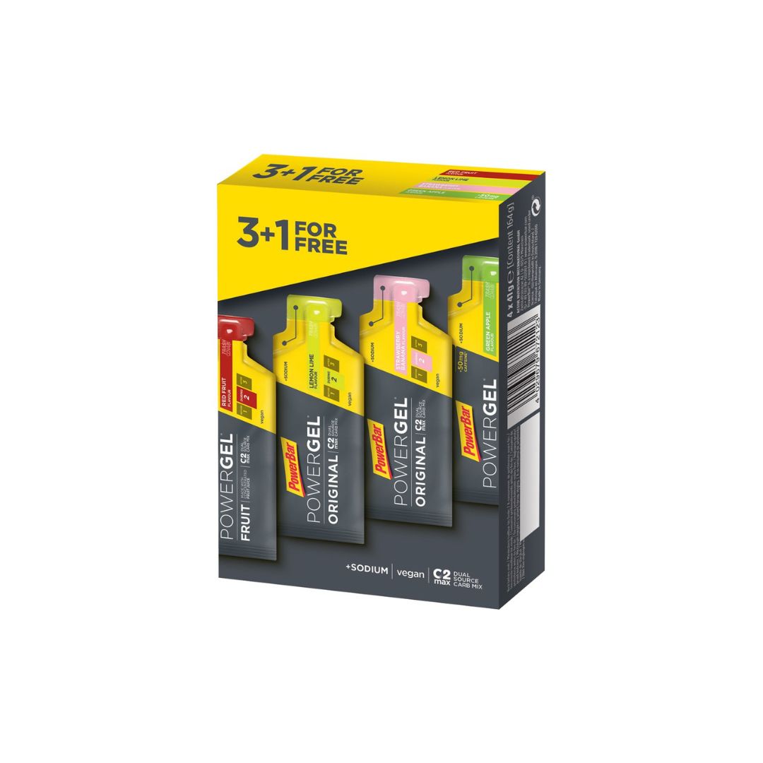 Powerbar Powergel Original 3+1 free – Evercastle Nutrition