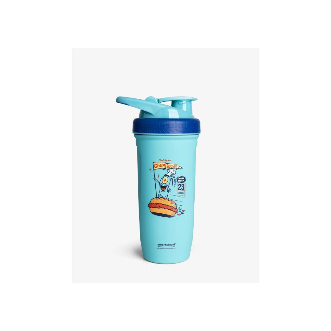 Smartshake Reforce Stainless Steel 900ml/30 oz SpongeBob Edition – Evercastle Nutrition