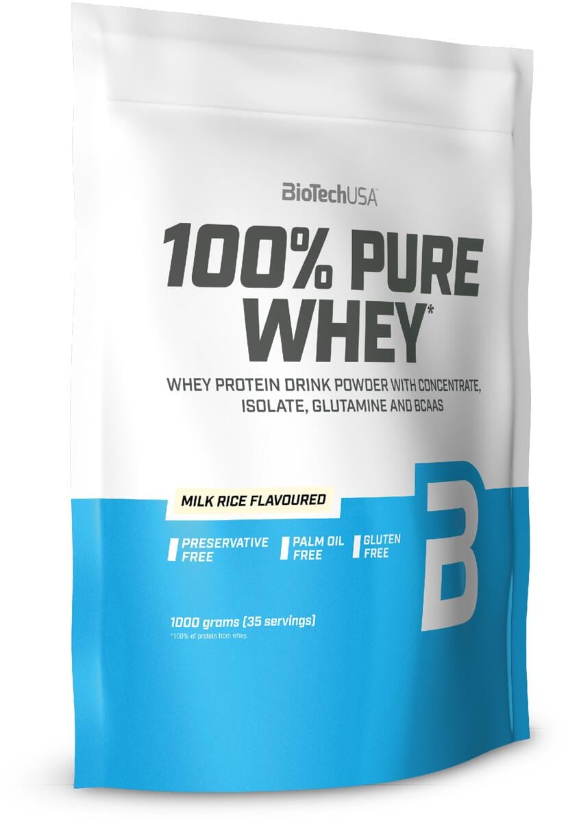 BioTechUSA 100% Pure Whey 1000g – Evercastle Nutrition