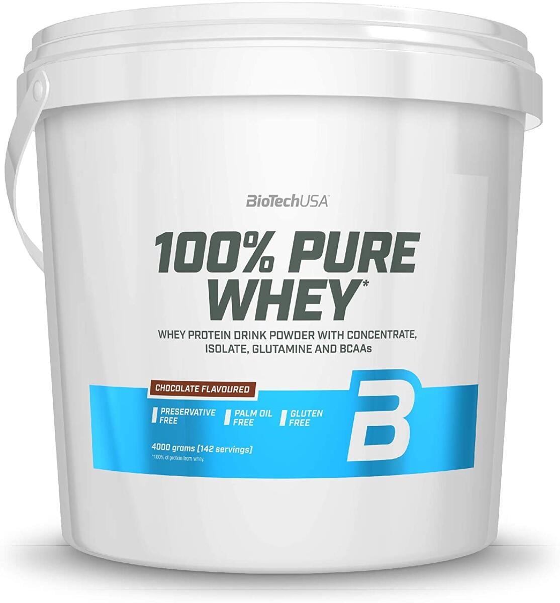 BioTechUSA 100% Pure Whey 4000g – Evercastle Nutrition