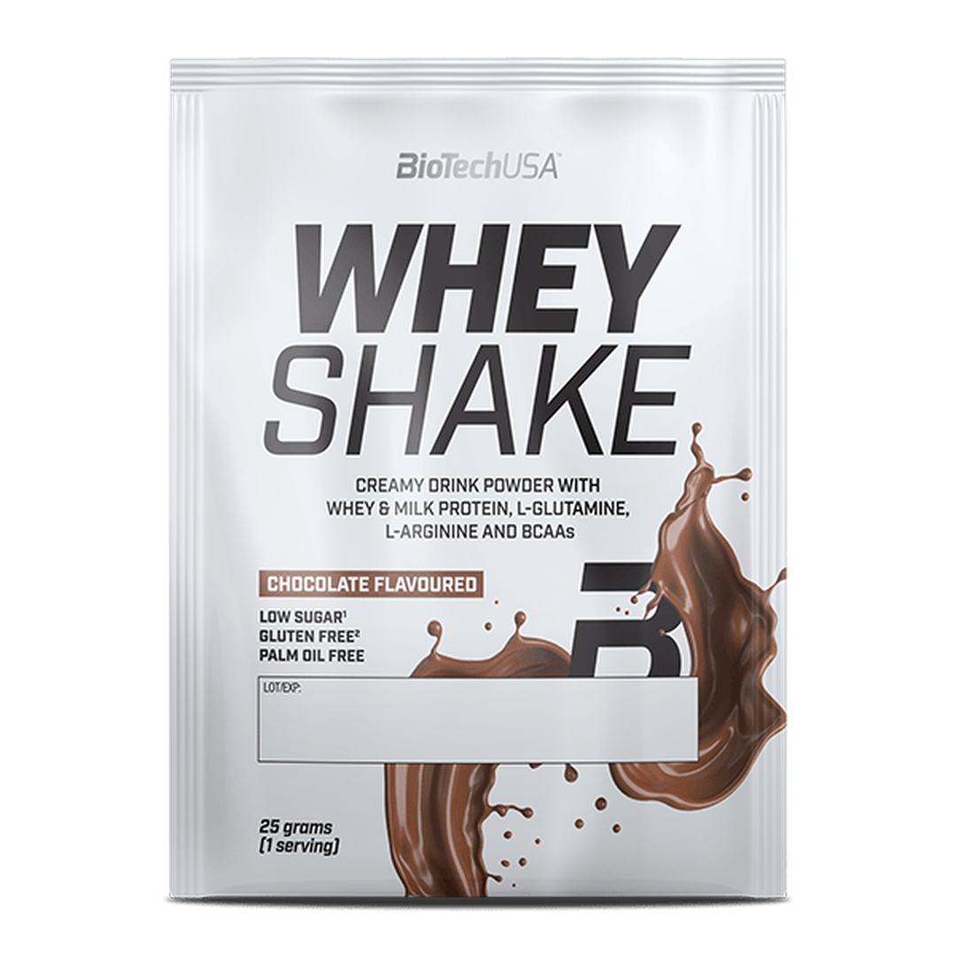 BioTechUSA Whey Shake Chocolate 25 g Einzelportion