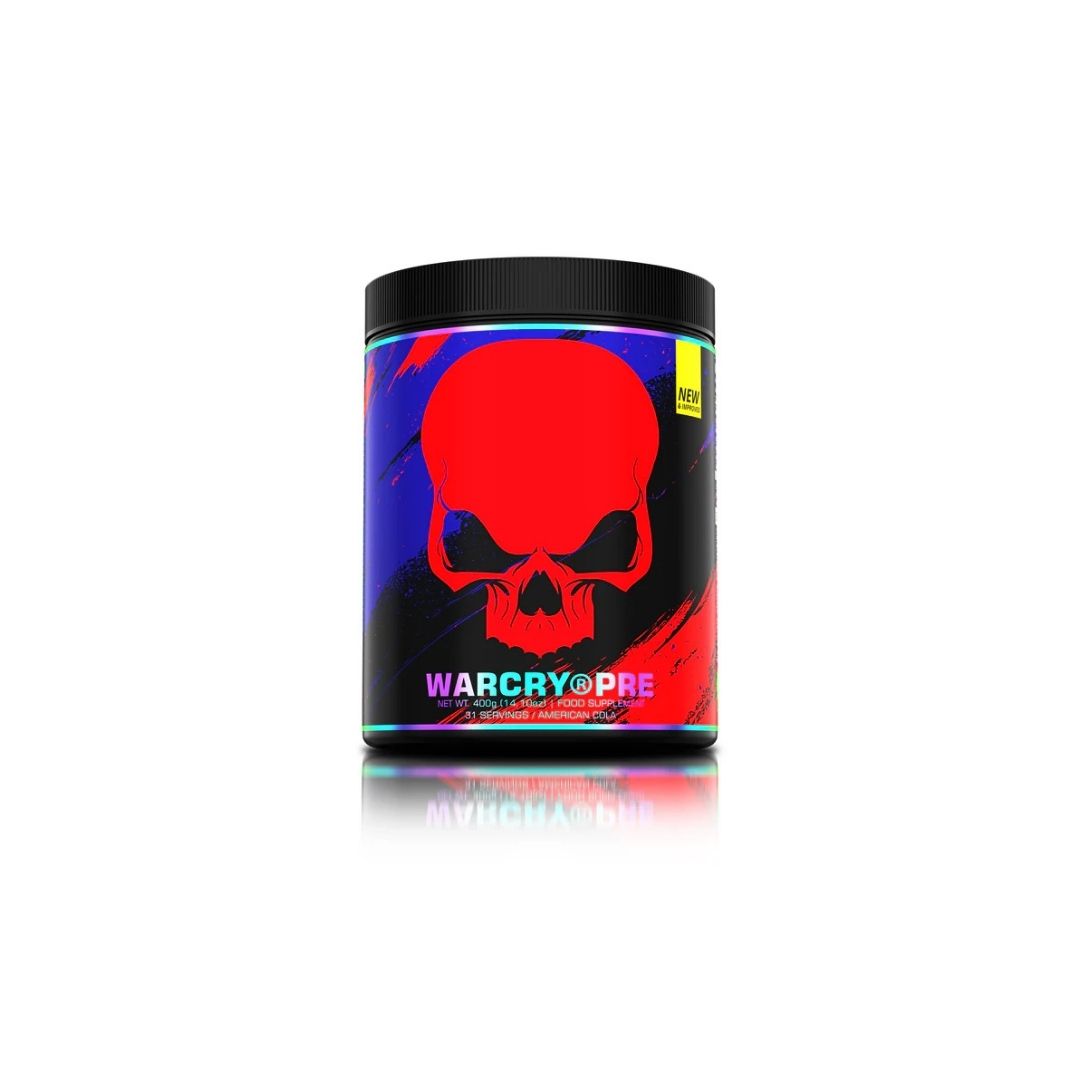 Genius Nutrition Warcry Pre 400g – Evercastle Nutrition