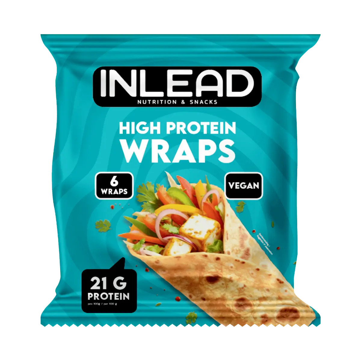 Inlead High Protein Wraps 6 Stück Neutral – Evercastle Nutrition