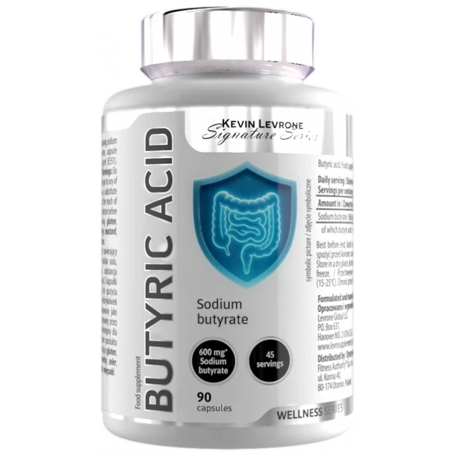 Kevin Levrone Butyric Acid 90 Kapseln – Evercastle Nutrition