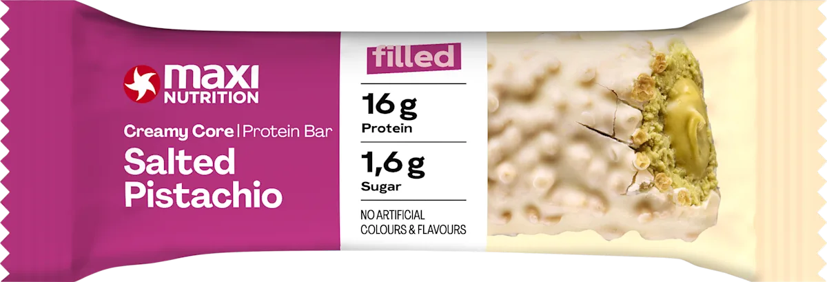 Maxi Nutrition Creamy Core Protein Bar 45g – Evercastle Nutrition