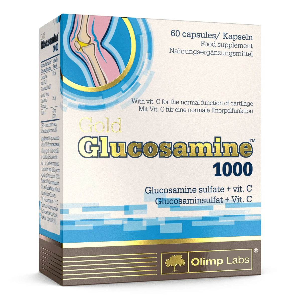 Olimp Gold Glucosamine 1000 60 Kapseln – Evercastle Nutrition