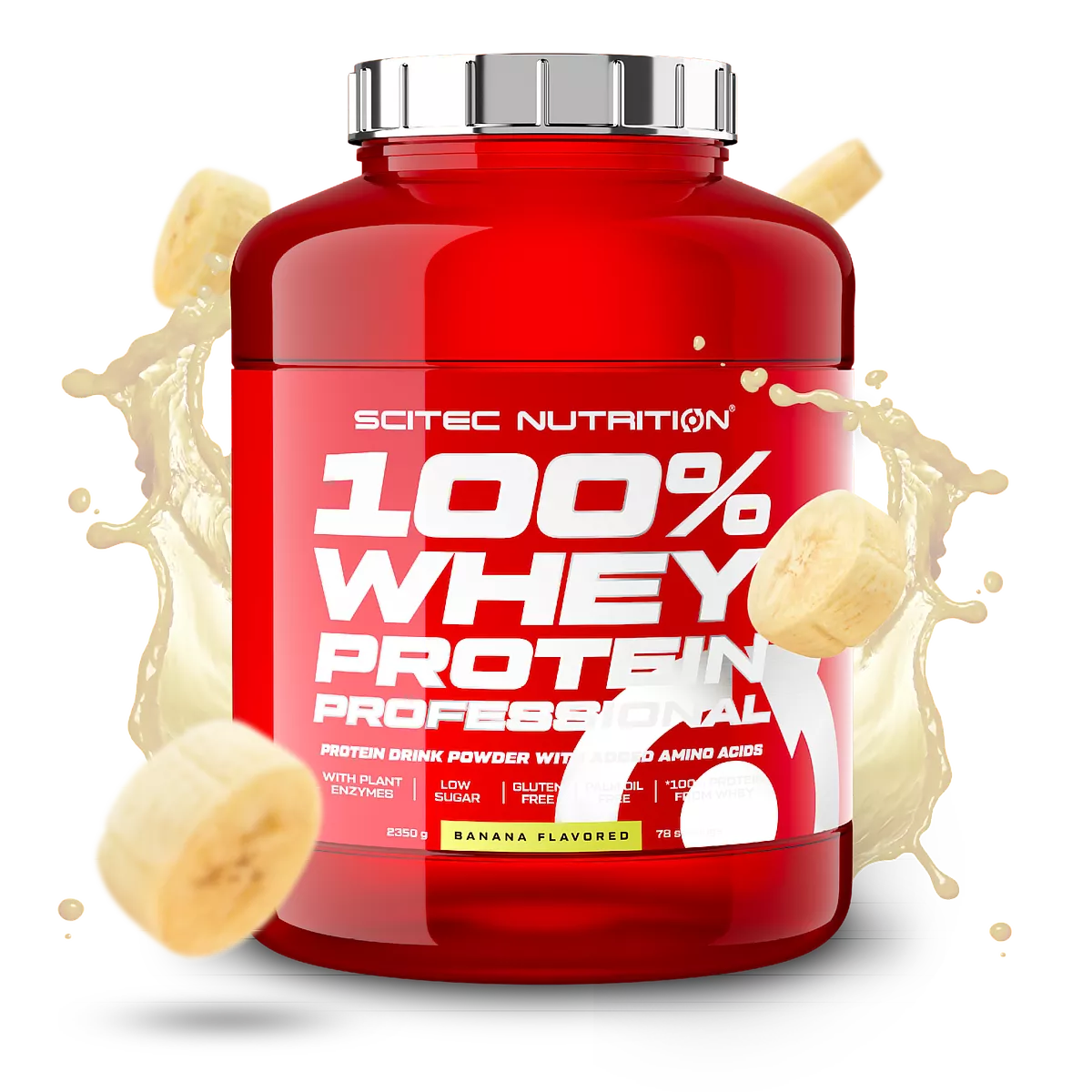 Scitec 100% Whey Professional 2350g – Evercastle Nutrition