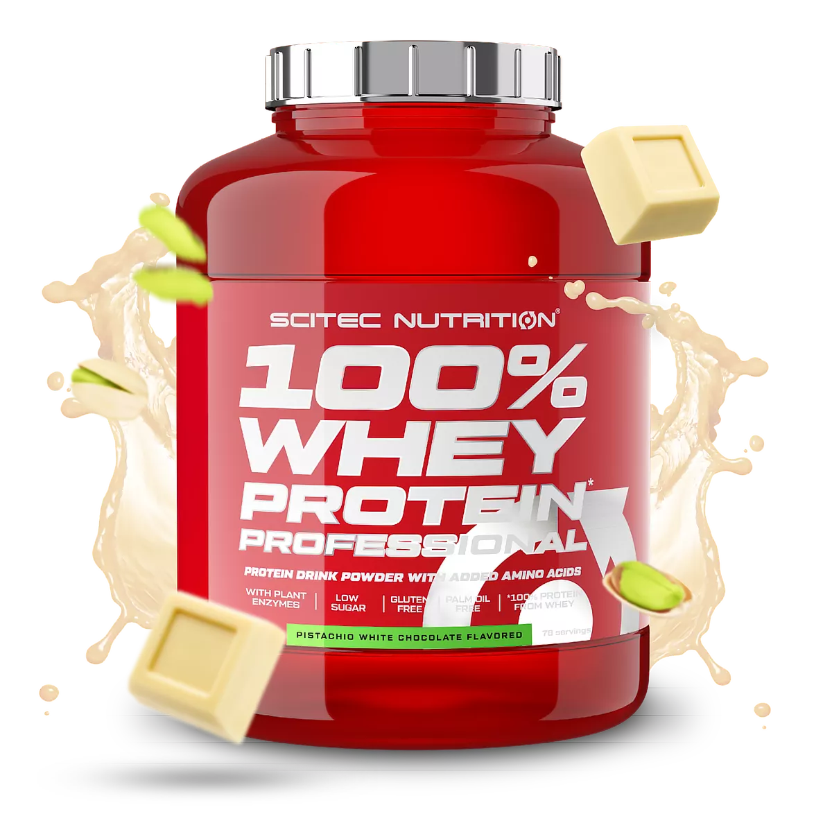 Scitec 100% Whey Professional 2350g – Evercastle Nutrition
