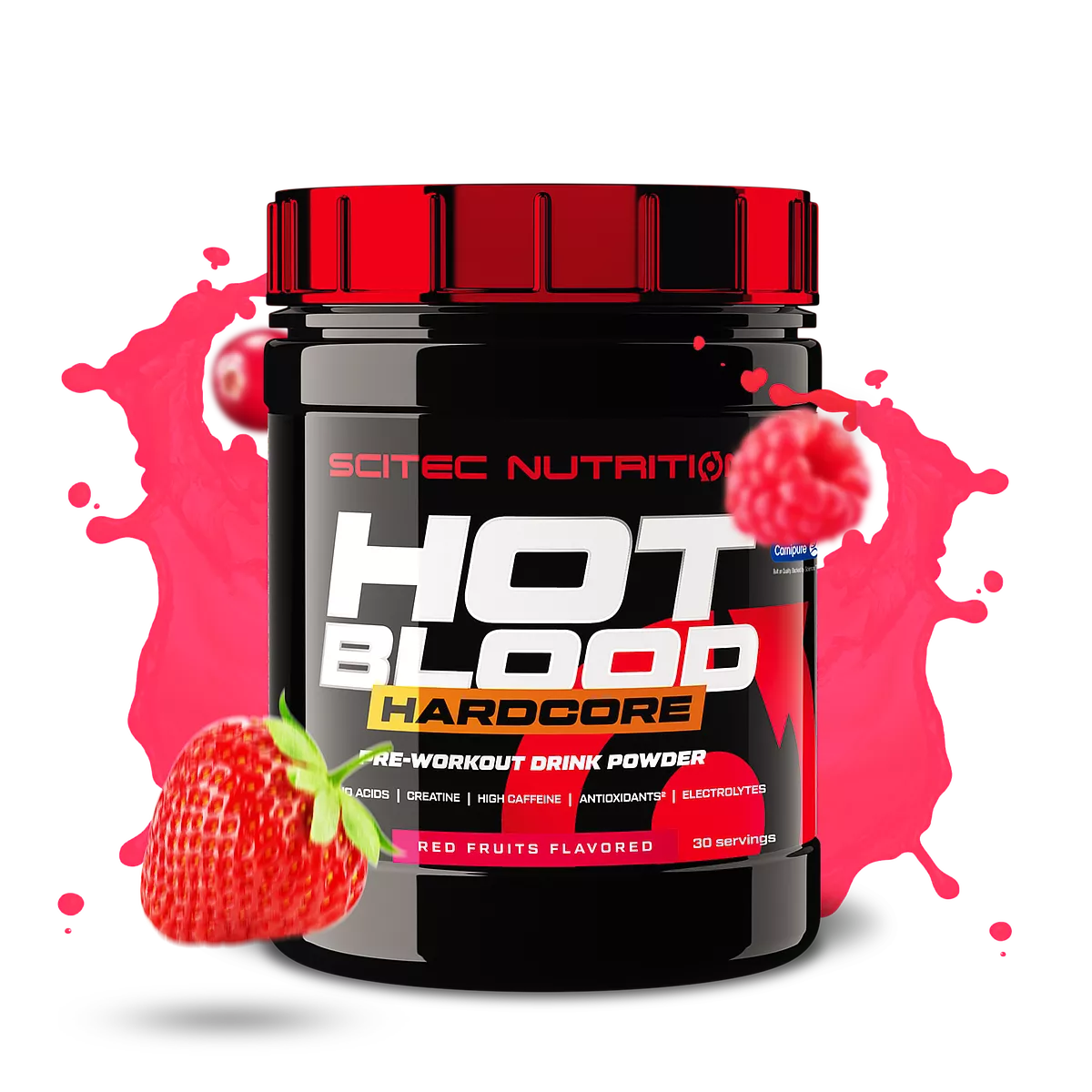 Scitec Hot Blood Hardcore 375g – Evercastle Nutrition