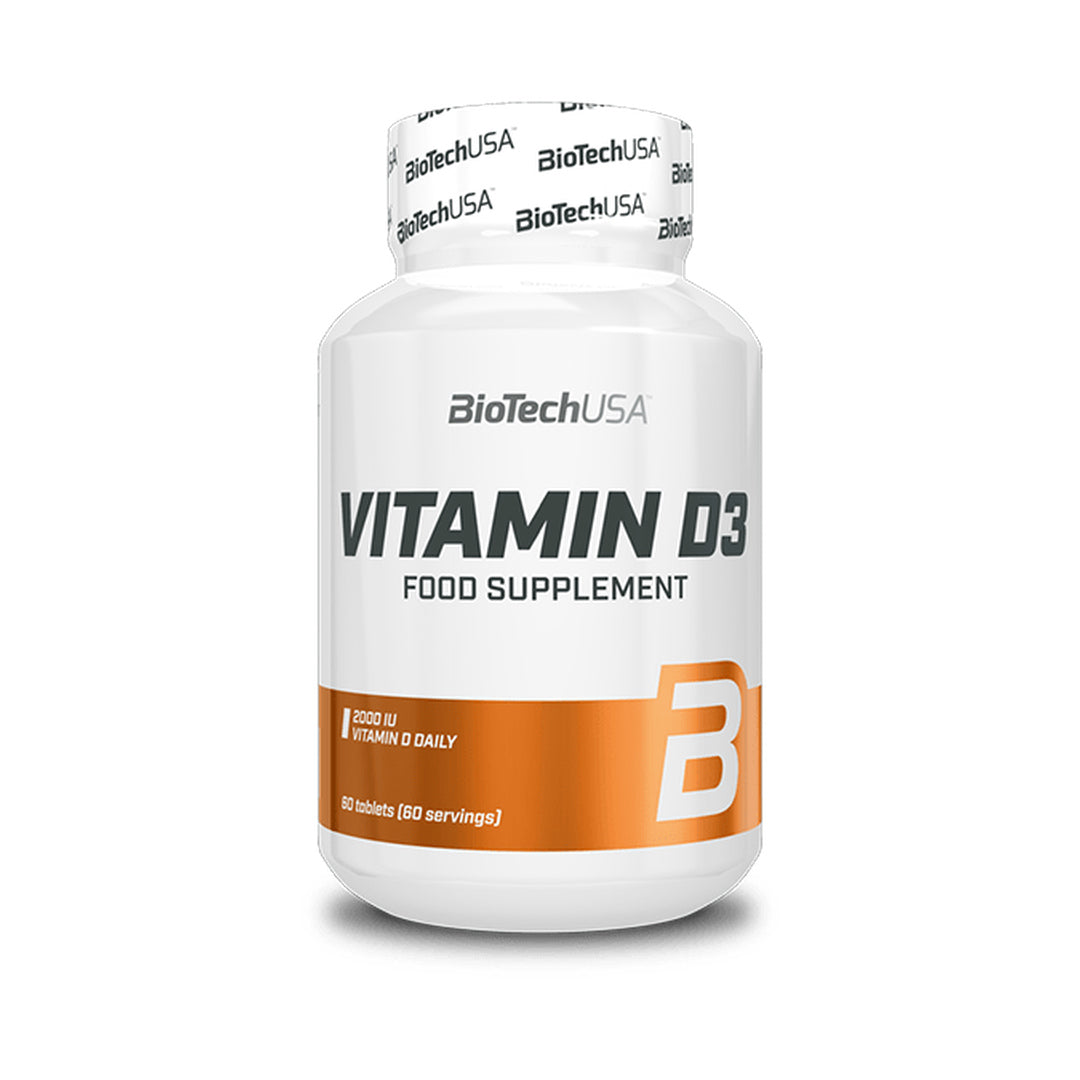 BioTechUSA Vitamin D3 50 mcg 60 Tabl. – Evercastle Nutrition