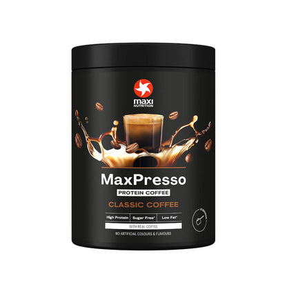Maxi Nutrition MaxPresso Protein Coffee 300g – Coffee – Evercastle Nutrition