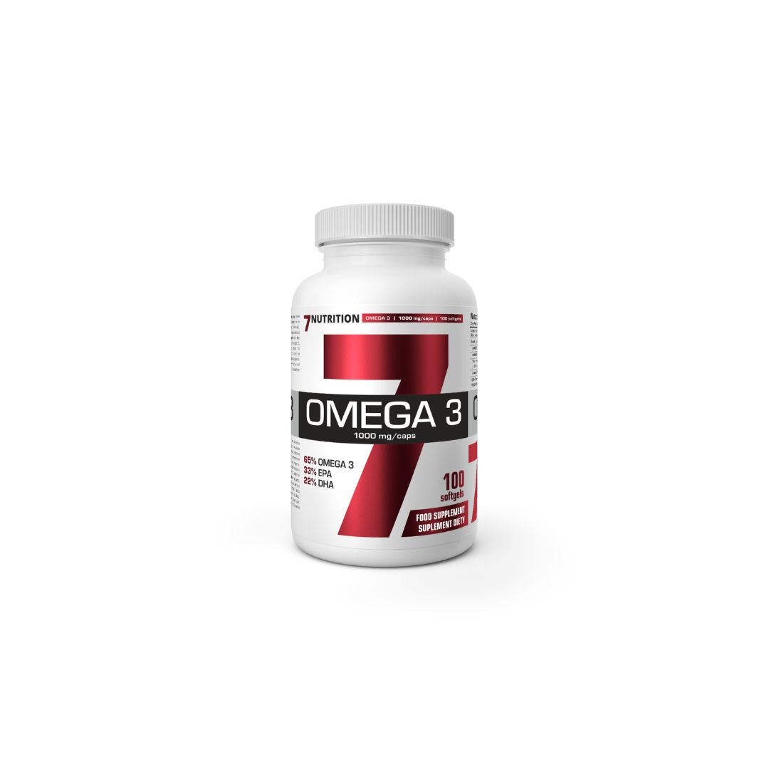 7 Nutrition Omega-3 65% 1000mg 100 Softgels – Evercastle Nutrition