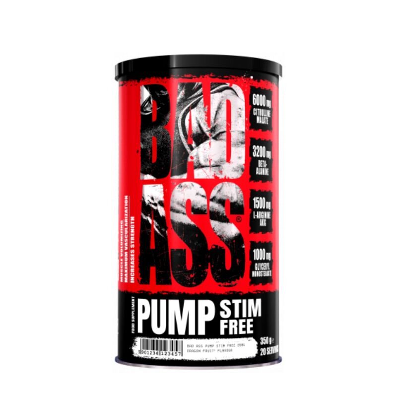 Bad Ass Pump Stim Free 350g – Evercastle Nutrition