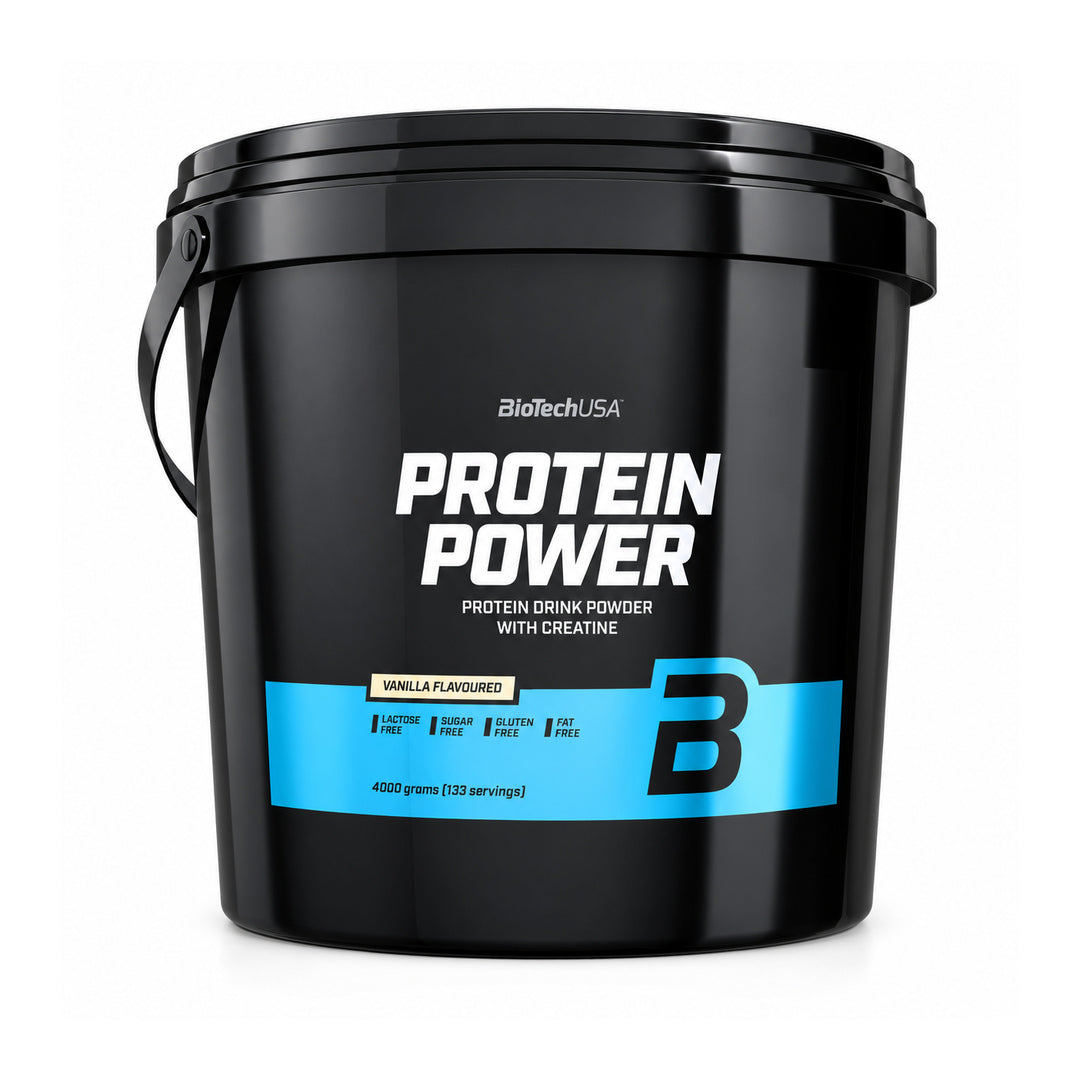 BioTechUSA Protein Power 4000 g Vanilla – Evercastle Nutrition