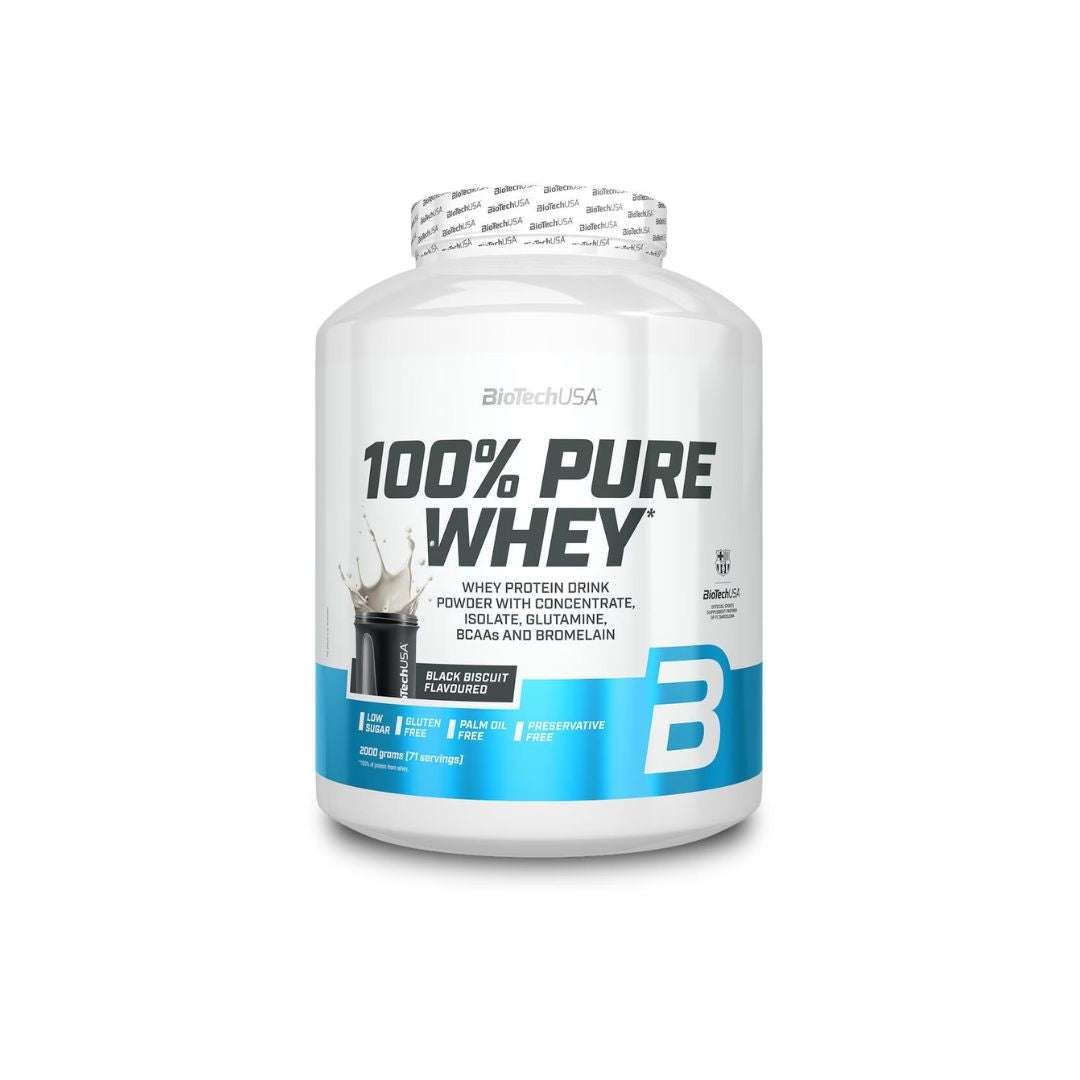 BioTechUSA 100% Pure Whey 2000g – Evercastle Nutrition