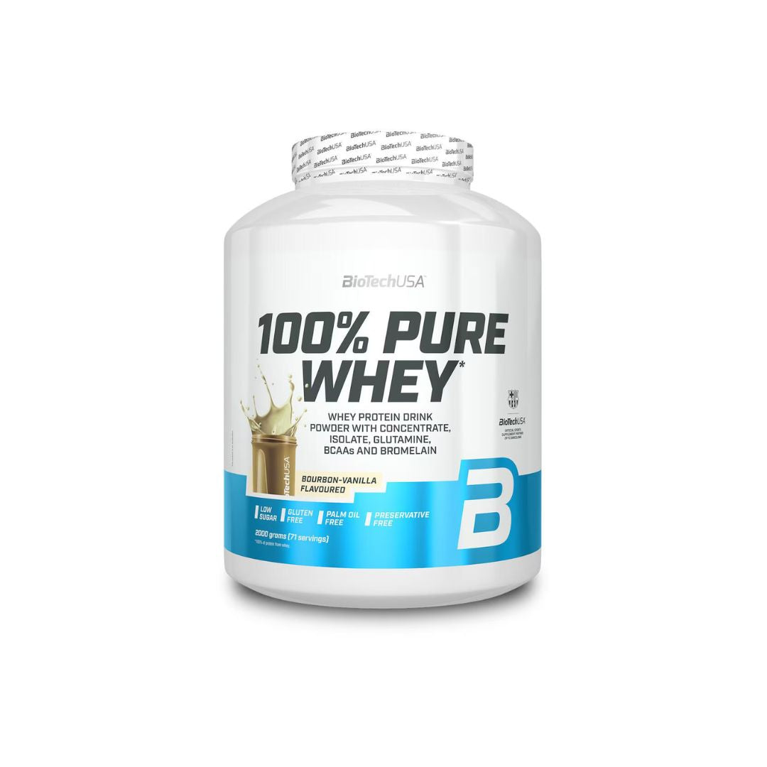 BioTechUSA 100% Pure Whey 2000g – Evercastle Nutrition