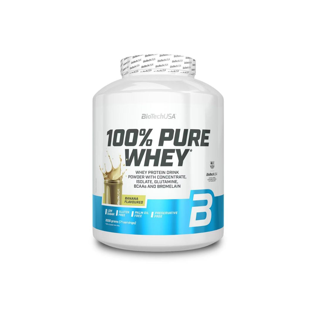 BioTechUSA 100% Pure Whey 2000g – Evercastle Nutrition