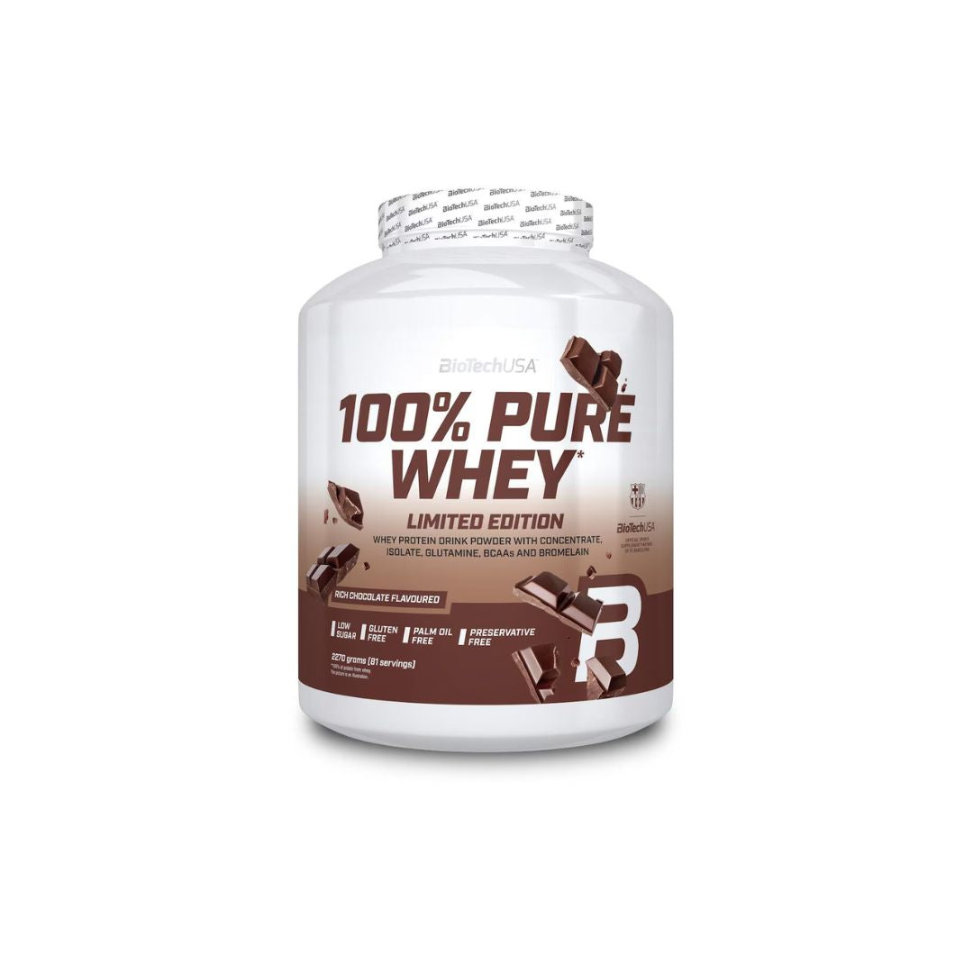 BioTechUSA 100% Pure Whey 2270g – Evercastle Nutrition