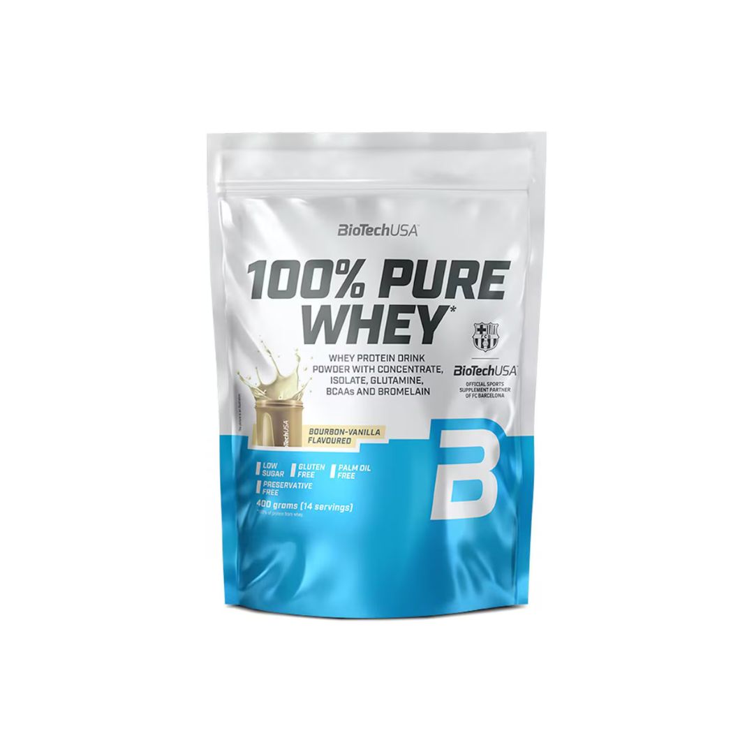 BioTechUSA 100% Pure Whey 400g – Evercastle Nutrition