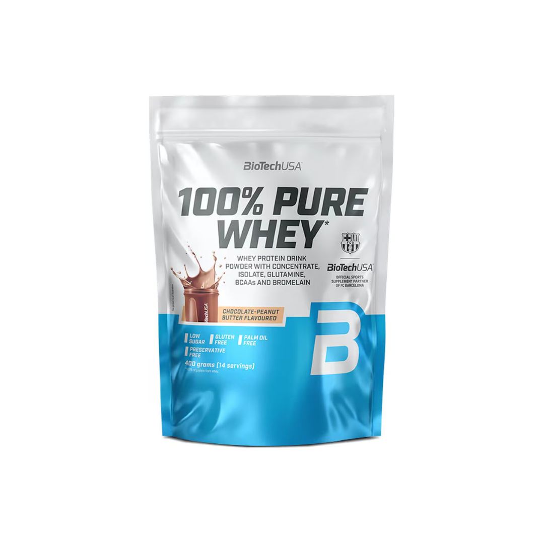 BioTechUSA 100% Pure Whey 400g – Evercastle Nutrition