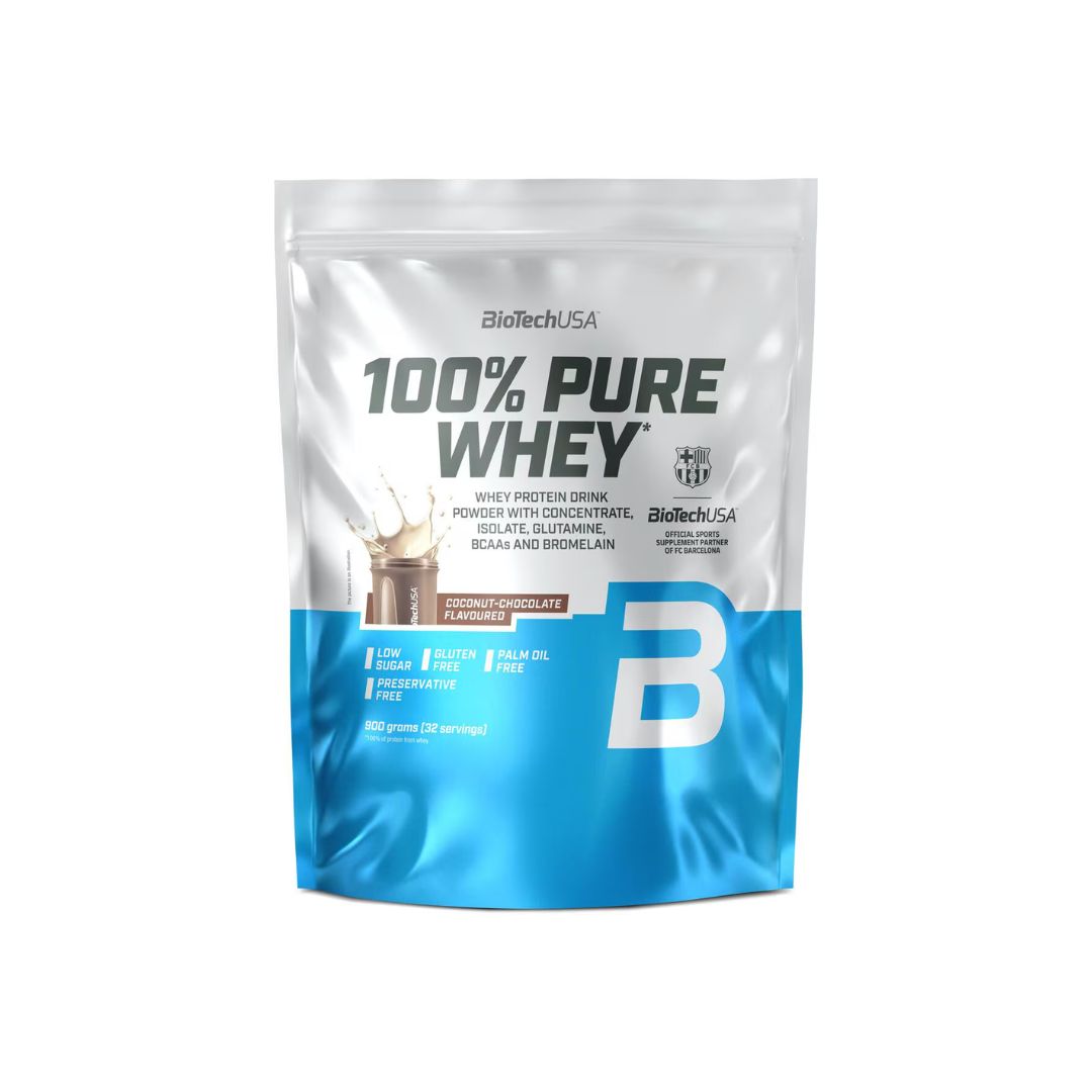 BioTechUSA 100% Pure Whey 900g – Evercastle Nutrition