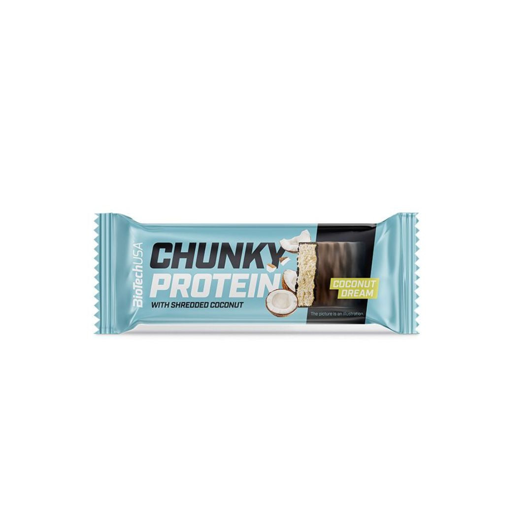 BioTechUSA Chunky Protein Bar 50g – Evercastle Nutrition