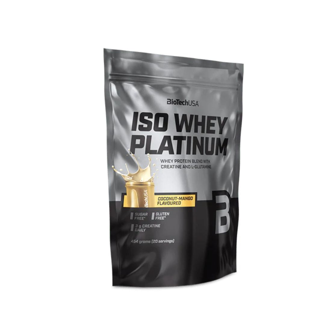 BioTechUSA Iso Whey Platinum 454g – Evercastle Nutrition