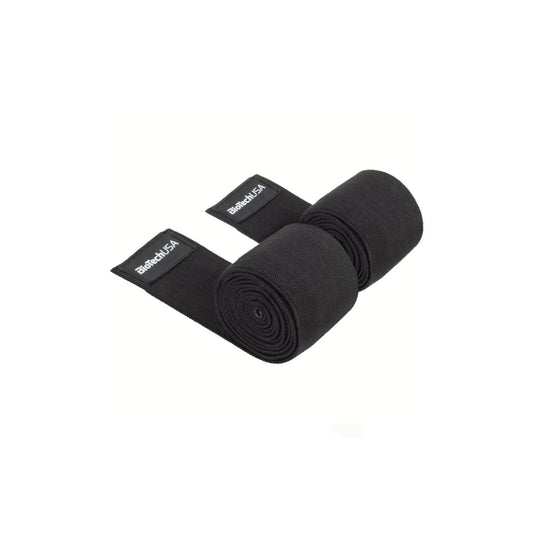 BioTechUSA Unisex Knee Wraps black – Evercastle Nutrition