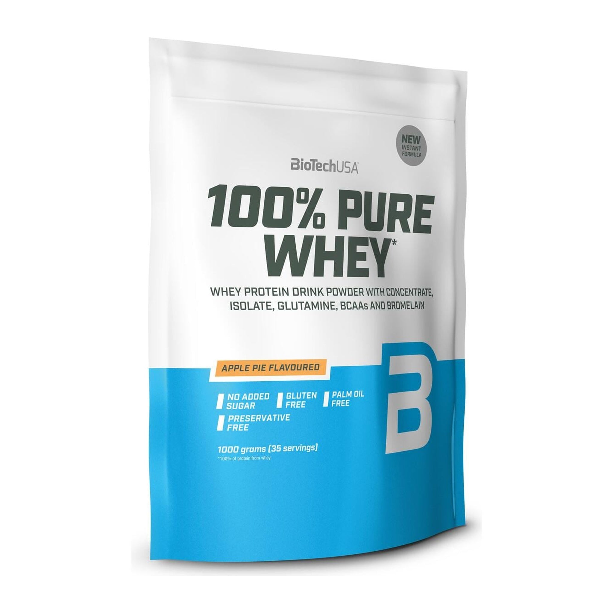 BioTechUSA 100% Pure Whey 1000g – Evercastle Nutrition