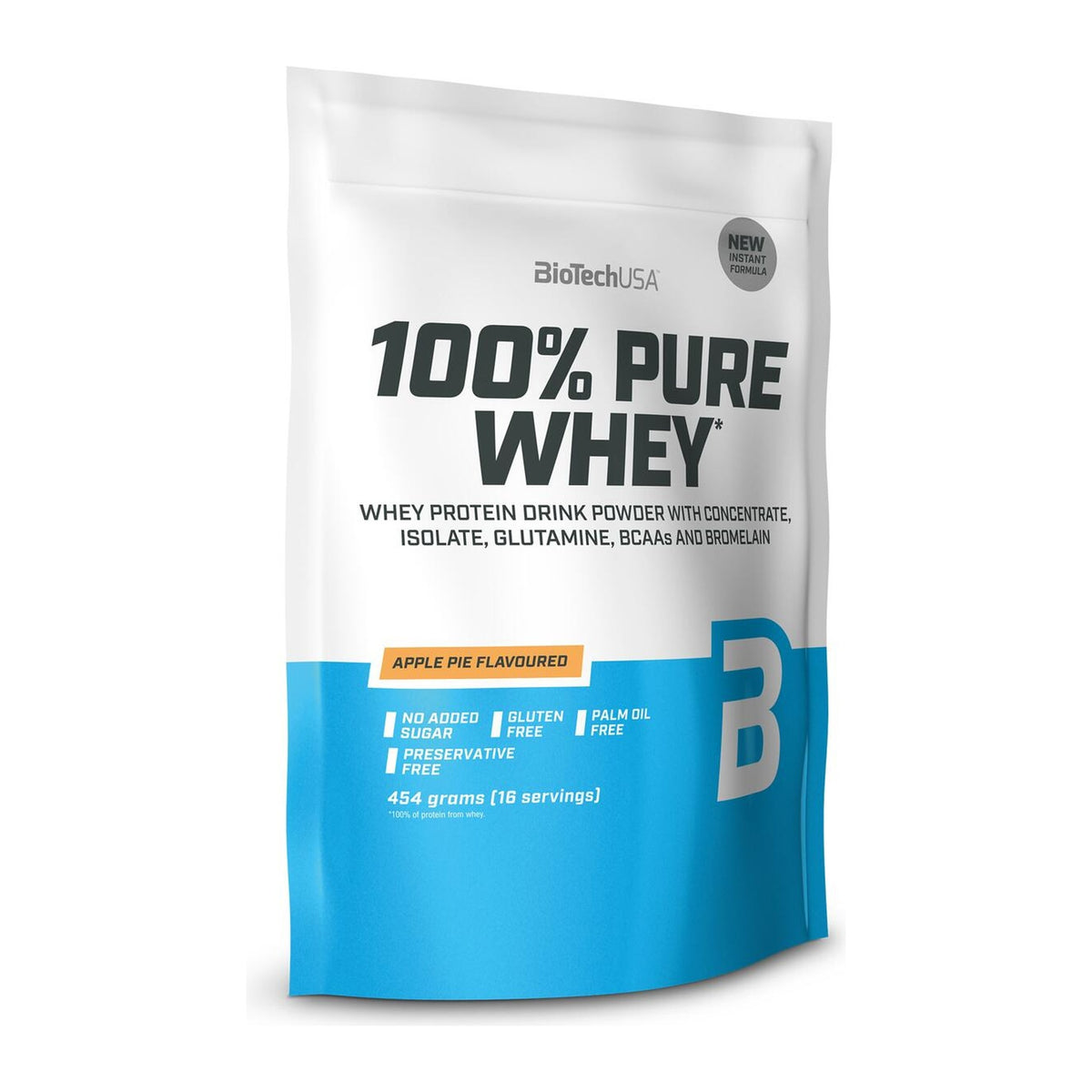BioTechUSA 100% Pure Whey 454g – Evercastle Nutrition