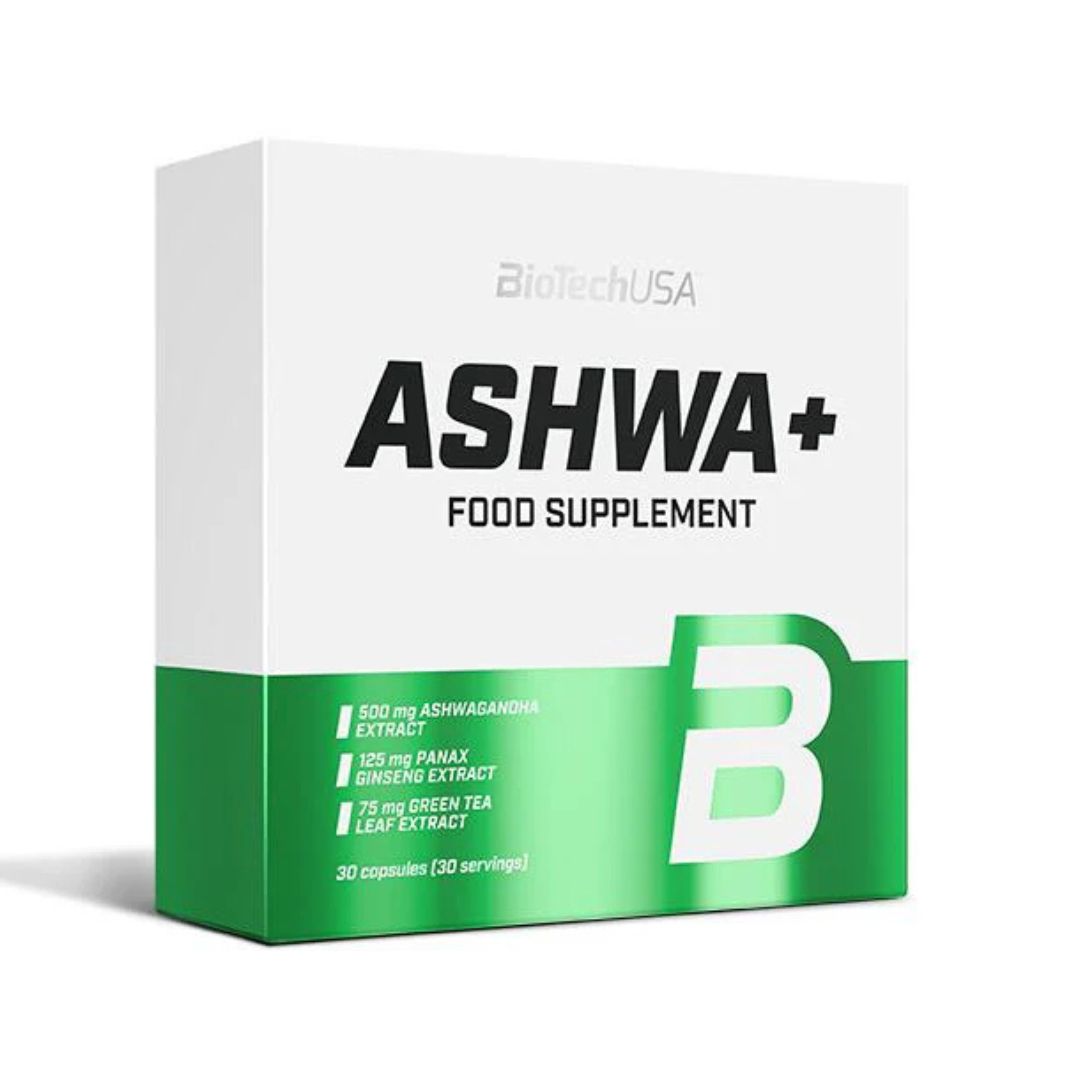 BioTechUSA Ashwa+ 30 Kapseln – Evercastle Nutrition