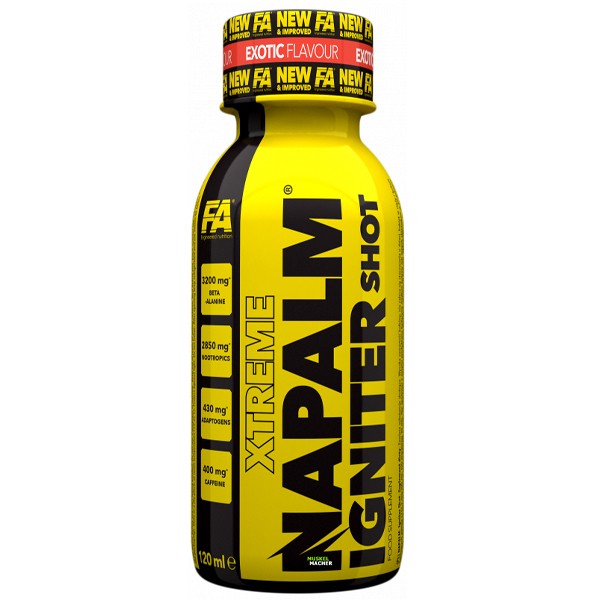 FA Xtreme Napalm Igniter Shot 120ml – Evercastle Nutrition