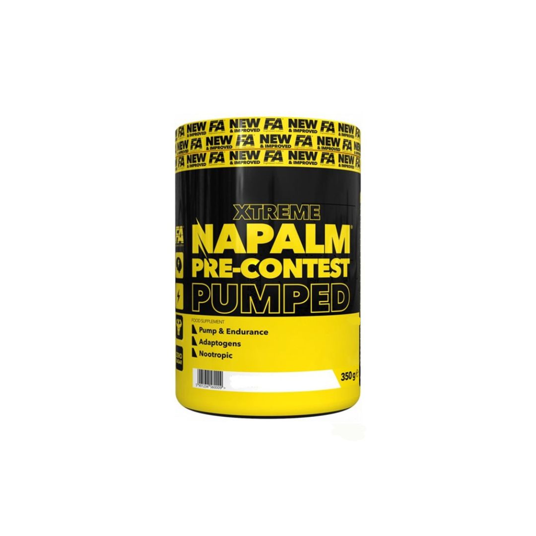 FA Xtreme Napalm Pre Contest Pumped 350g – Evercastle Nutrition