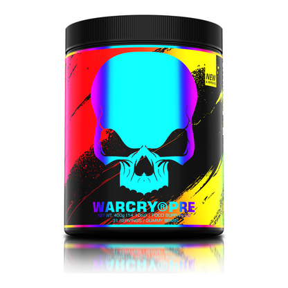 Genius Nutrition Warcry Pre 400 g, Gummy Bears, Dose, 1080 × 1080