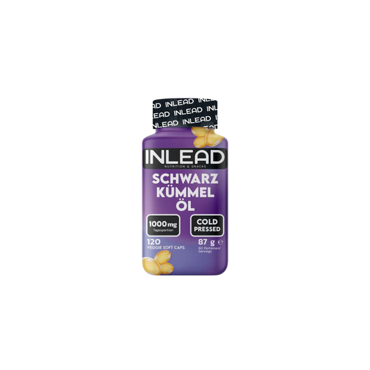 Inlead Schwarzkümmelöl 120 Kapseln – Evercastle Nutrition