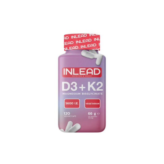 Inlead Vitamin D3 + K2 + Magnesium 120 Caps – Evercastle Nutrition