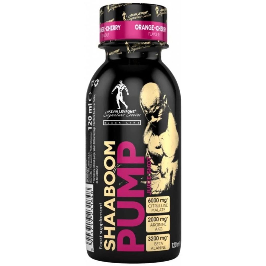 Kevin Levrone Shaaboom Pump Juice Shot 12x120ml – Evercastle Nutrition
