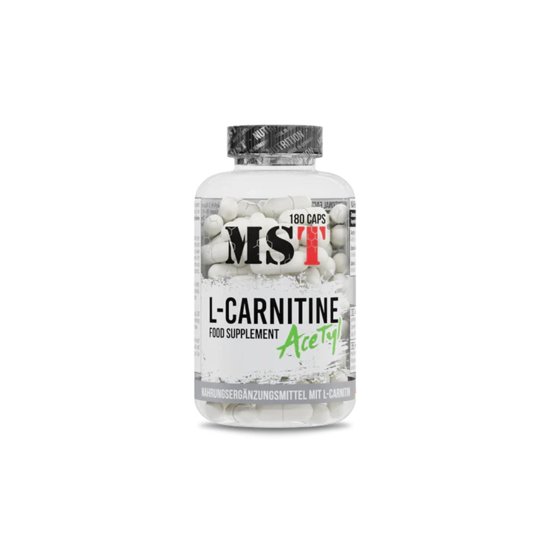MST L-Carnitine Acetyl 180 Kapseln – Evercastle Nutrition