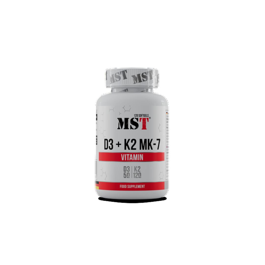 MST Vitamin D3 + K2 MK-7 120 Softgels – Evercastle Nutrition