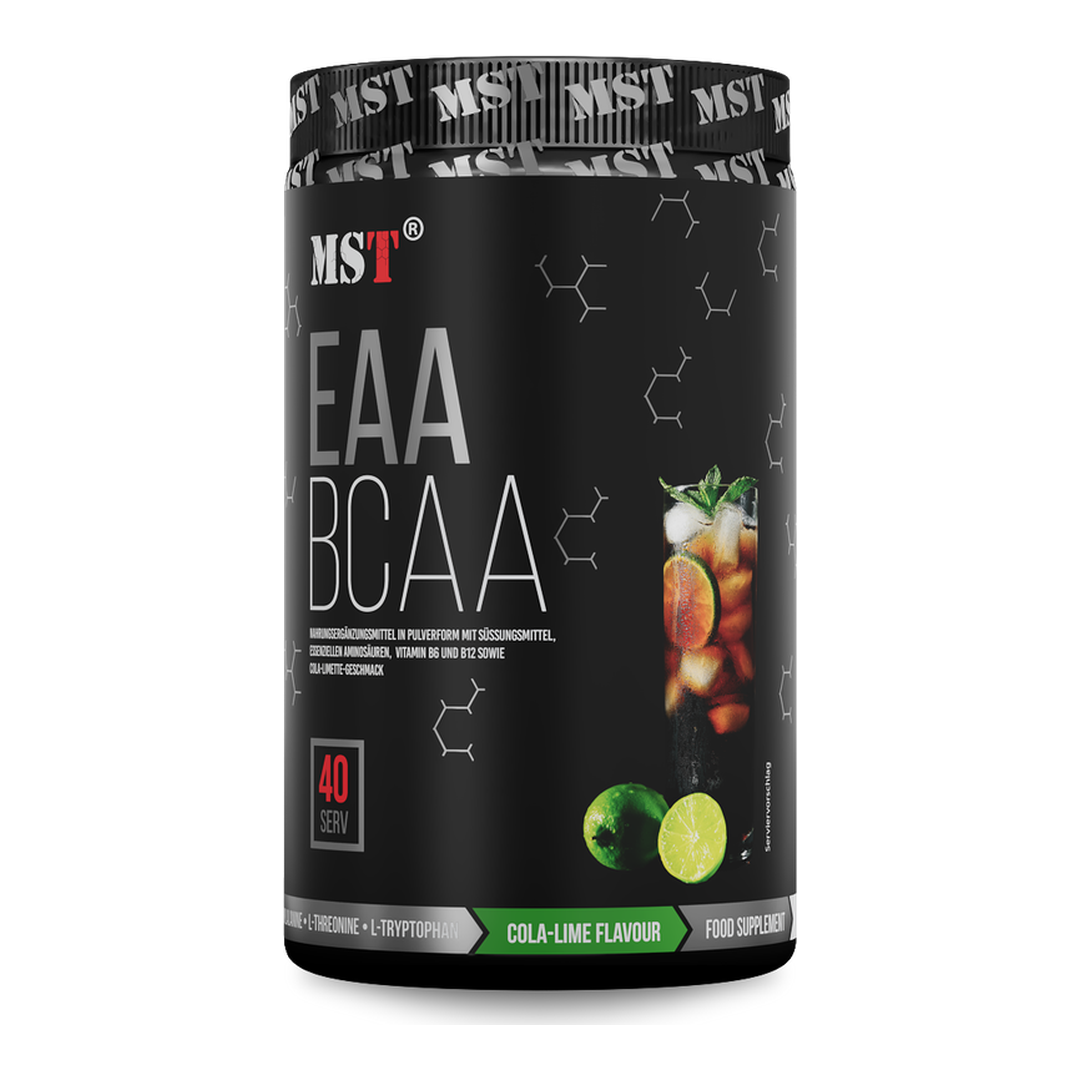 MST BCAA & EAA 520 g, Cola-Lime, Dose, 1080 × 1080