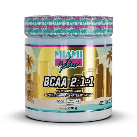 Miami Vibes BCAA 2:1:1 270g – Evercastle Nutrition