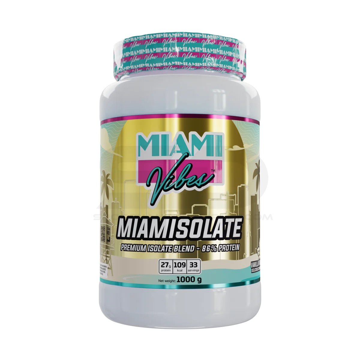 Miami Vibes Miamisolate 1000g – Evercastle Nutrition