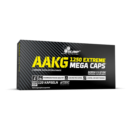 Olimp AAKG Extreme Mega Caps 120 Kapseln – Evercastle Nutrition