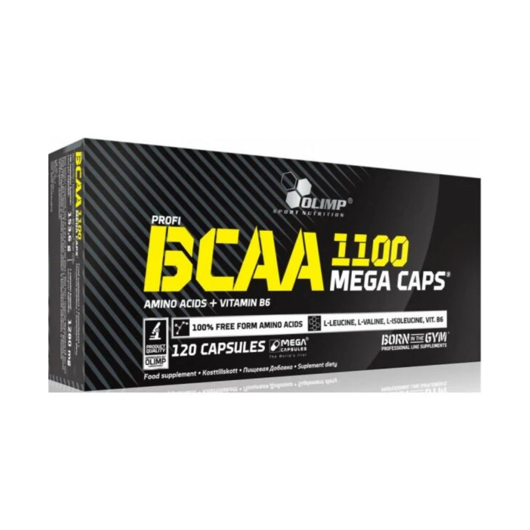 Olimp BCAA Mega Caps 120 Kapseln – Evercastle Nutrition