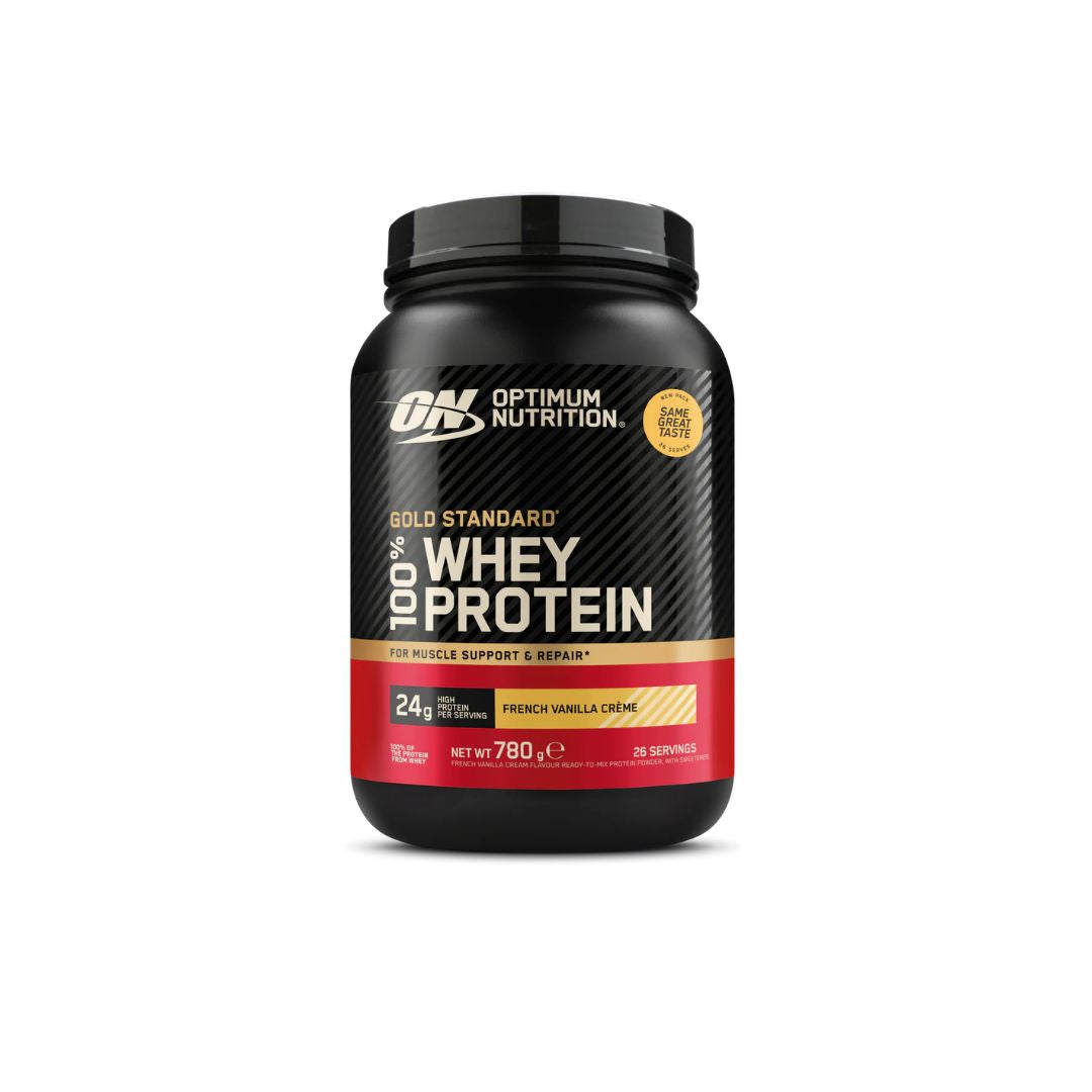 Optimum Nutrition Gold Standard Whey 100% Whey Protein 780g – Evercastle Nutrition
