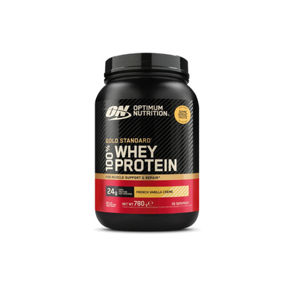 Optimum Nutrition Gold Standard Whey 100% Whey Protein 780g – Evercastle Nutrition
